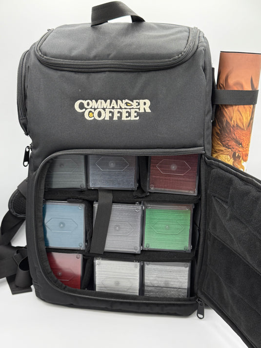 Commander & Coffee TCG Backpack
