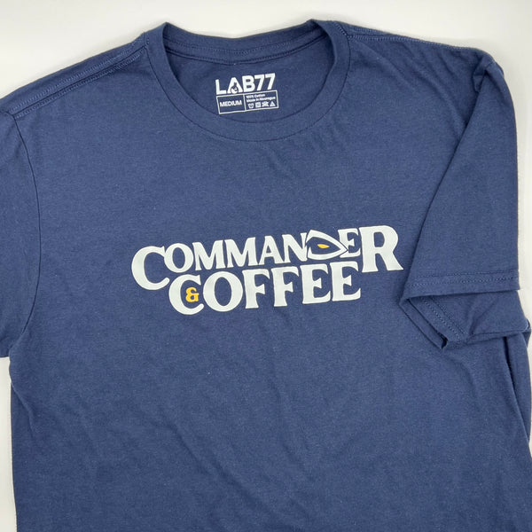 Commander & Coffee Tee Shirt